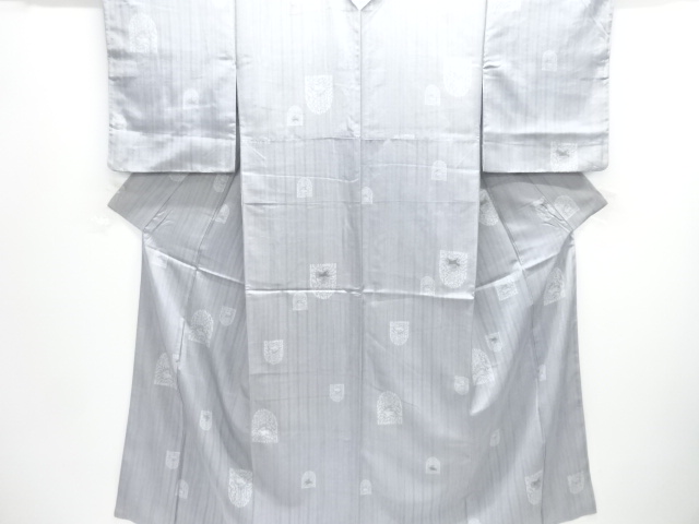 Japanese Kimono / Tsumugi Omeshi Silk